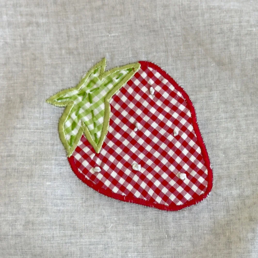 Pottery Barn Kids Sweet Strawberry Curtain - Retired